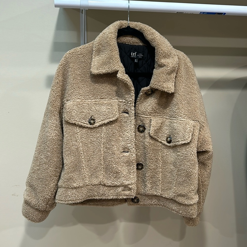 ZARA fur jacket